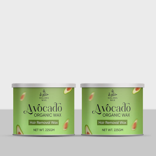 Avocado Organic Wax Pack of 2 (Free Spatula)